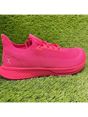 Flux Adapt Runner Neon Pink Mens Size 9.5 Womens 11 Athletic Knit Shoes Sneakers
